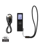 Gear X RCS recycled aluminium 30 metre laser measure, black