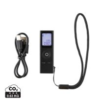 Gear X RCS recycled aluminium 30 metre laser measure, black