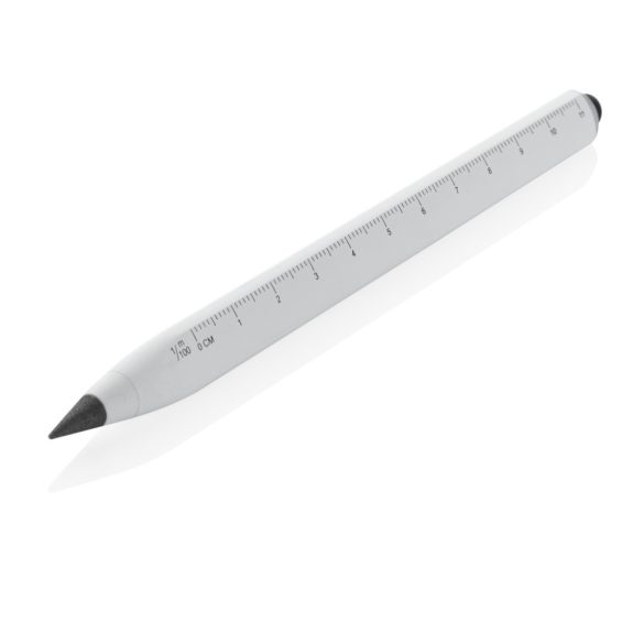 Eon RCS recycled aluminum infinity multitasking pen, white