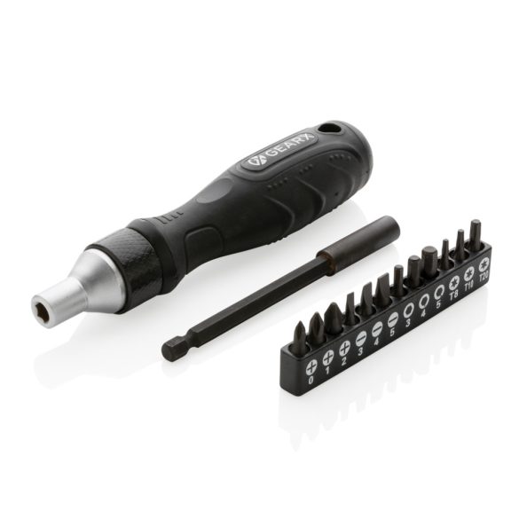 Gear X ratchet screwdriver, black