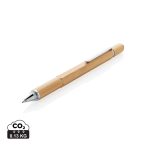 Bamboo 5-in-1 toolpen, brown