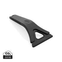   Polard RCS certified recycled plastic 3-in-1 ice scraper, black