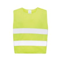   GRS recycled PET high-visibility safety vest 3-6 years, yellow