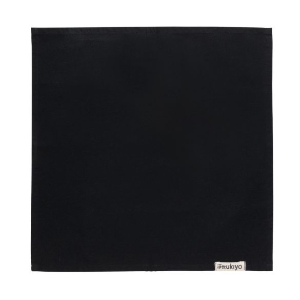 Ukiyo Aware™ 180gr rcotton table napkins 4pcs set, black