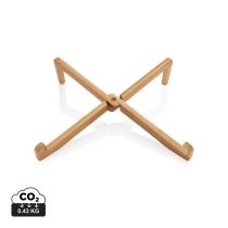 Bamboo portable laptop legs