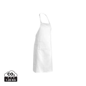 Impact AWARE™ Recycled cotton apron 180gr, white