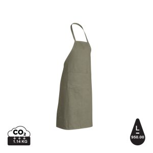 Impact AWARE™ Recycled cotton apron 180gr, green