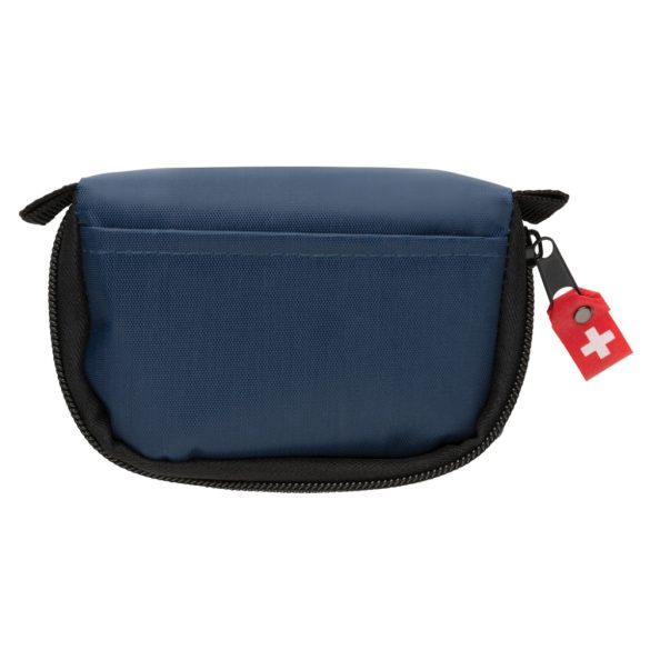First aid set in pouch, navy