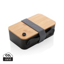 RCS RPP lunchbox with bamboo lid, black