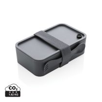 PP lunchbox with spork, anthracite