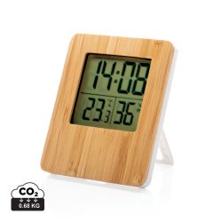Bamboo weather station, brown