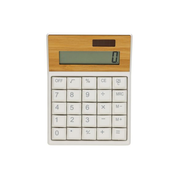 Utah RCS recycled plastic and FSC® bamboo calculator, brown