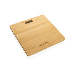 Grundig Bamboo Digital Body Scale, brown