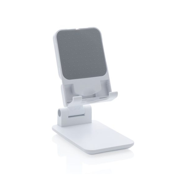 Phone and tablet stand, white