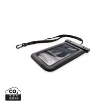 IPX8 Waterproof Floating Phone Pouch, black