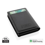   Seekcard RCS rpolyester card wallet with worldwide locating, black