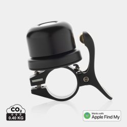 Pedalfinder bike bell with worldwide locating, black