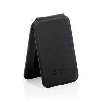   Magstand RCS recycled PU magnetic phone wallet with stand, black