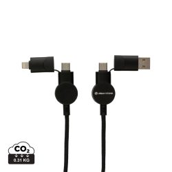 Oakland RCS recycled plastic 6-in-1 fast charging 45W cable,