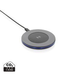 Terra RCS recycled aluminum 10W wireless charger, grey