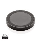 5W wireless charging pad round, black