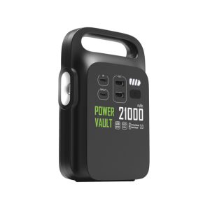 Power Vault RCS rplastic 21000 mAh portable power station, black