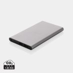   RCS recycled plastic/aluminum 4000 mah powerbank with type C, anthracite