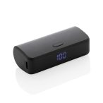   FlashCharge RCS rplastic 5000 mah fast charge powerbank, black