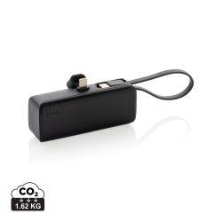   Powerlink RCS rplastic 3000 mAh powerbank iOS connector, black