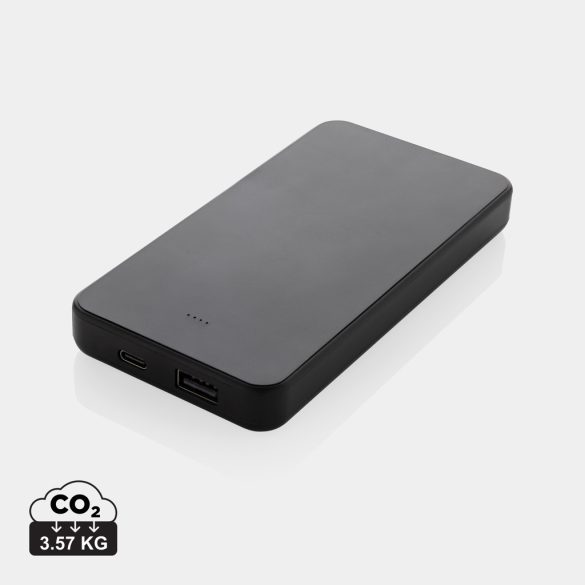 Boostcore RCS recycled plastic powerbank 10.000mAh USB C, black