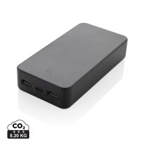   Boostcore RCS recycled plastic powerbank 20.000mAh USB C, black