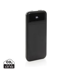   Turbopack RCS rplastic powerbank 10.000 integrated cables, black