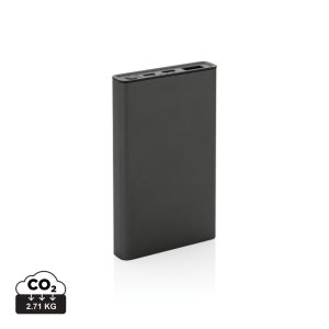 Terra RCS recycled aluminum powerbank 5.000 mAh, grey