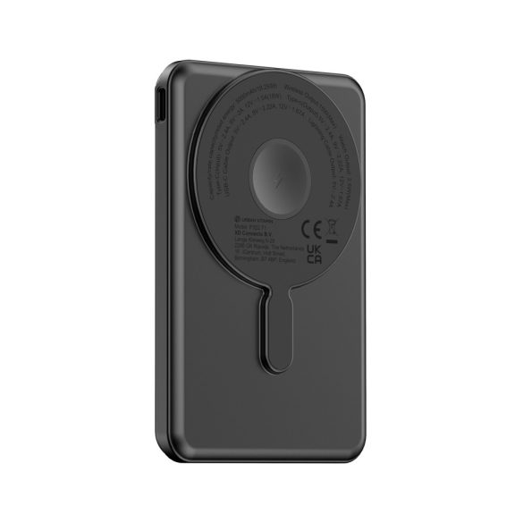 Urban Vitamin Redwood 5in1 5000mah 20W PD magnetic powerbank, black