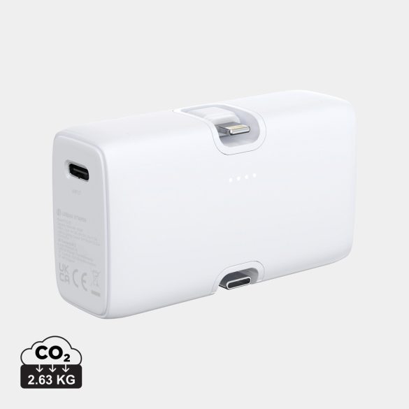 Urban Vitamin Los Angeles RCS rplastic 20W PD powerbank, white