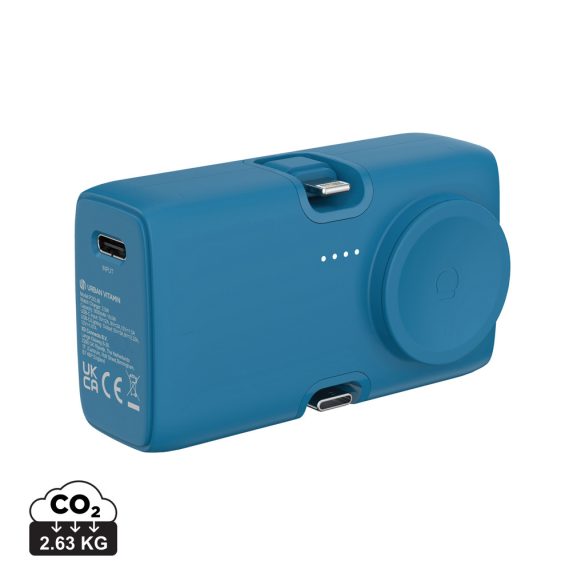 Urban Vitamin San Diego RCS rplastic 20W PD powerbank, blue