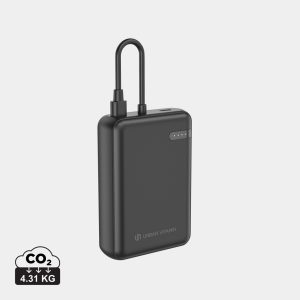 Urban Vitamin Fullerton RCS recycled 10,000 20W PD powerbank, black