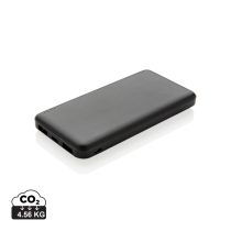 High Density 10.000 mAh Pocket Powerbank, black