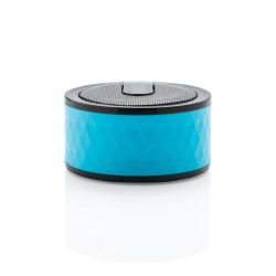 Geometric wireless speaker, blue