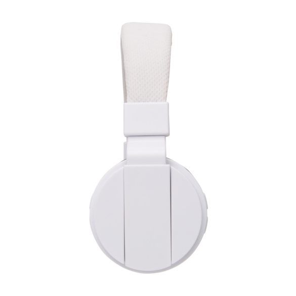 Foldable wireless headphone, white