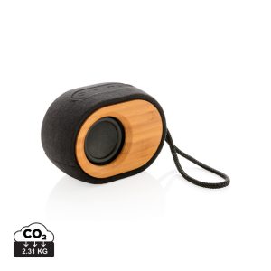 Bamboo X  speaker, black