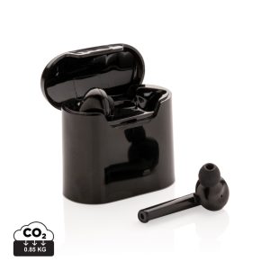 Liberty wireless earbuds in charging case, black