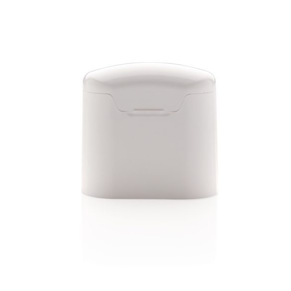 Liberty wireless earbuds in charging case, white