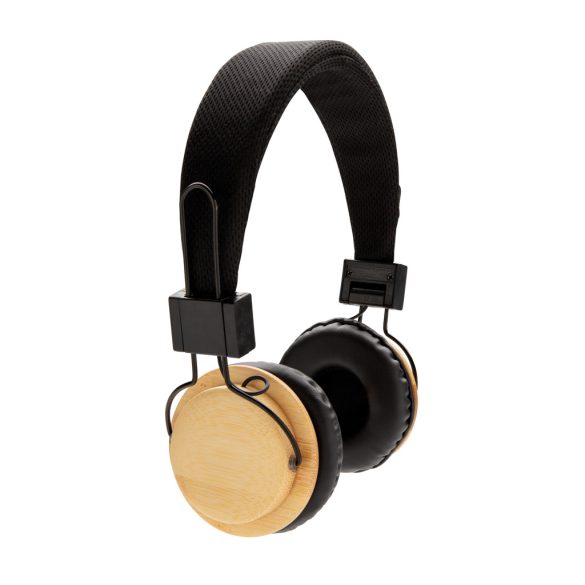 Bamboo wireless headphone, brown