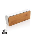 Nevada Bamboo 3W wireless speaker, grey