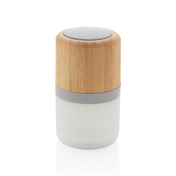 Bamboo colour changing 3W speaker light, white