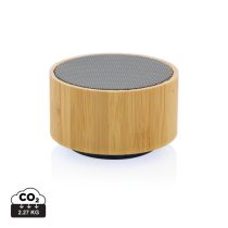 FSC® bamboo and RCS 3W wireless speaker, black