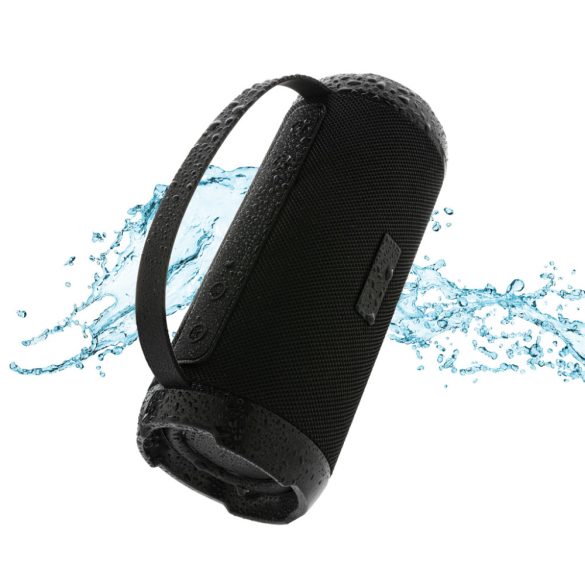 RCS recycled plastic Soundboom waterproof 6W speaker, black