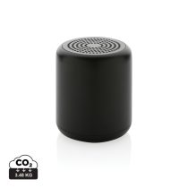 RCS certified recycled plastic 5W Wireless speaker, black