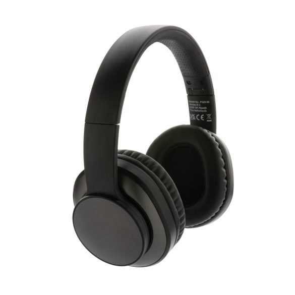Terra RCS recycled aluminium wireless headphone, grey